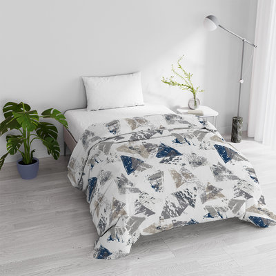 Trapunta invernale Basic, urban blu