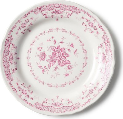 Piatti e sottopiatti Piatto Frutta Cm.20,7 Rose Pink Bid00002