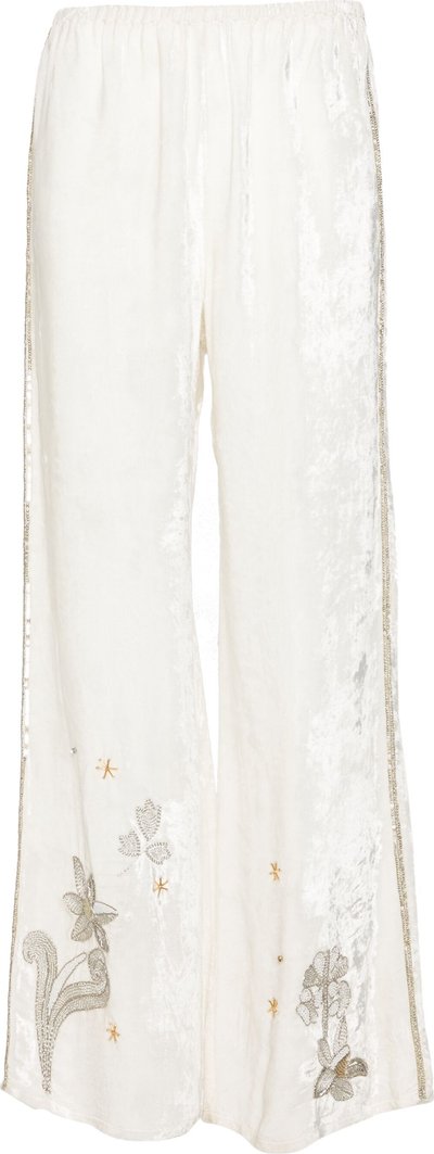 Jeans "frangipane Gardens" Embroidery Velvet Pants 13258mypants