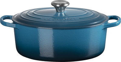 Casseruole E Pirofile Cocotte Ovale Evo 29 Deep Teal 21178296422430