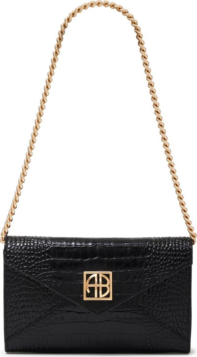 Borse a mano Small Elly Clutch - Black Embossed A1310469blk1