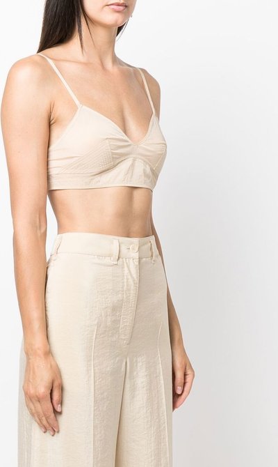 T-shirt See-through Stitch Bra-top Low22ssot01lb