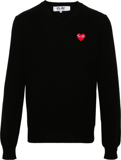 Maglie Sweater Red Emblem Knit Axn002051
