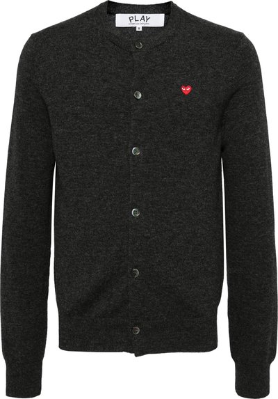 Maglie Round--neck Small Red Emblem Knit Axn079051