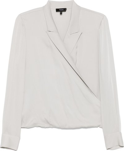 T-shirt pk Lapel Wrap Bl.mod O1102503