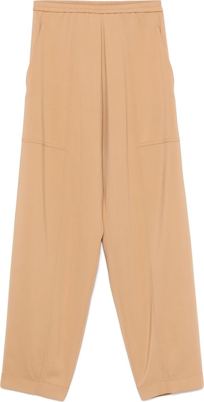 Casual Pantaloni Cargo Elasticizzati in Crepe Cady Elasticizzato 13558mypants