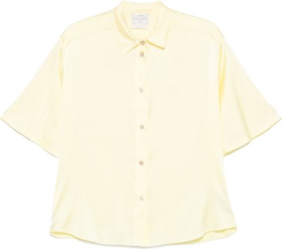 Camicie Camicetta in Raso di Seta a Mezza Manica 13581myshirt