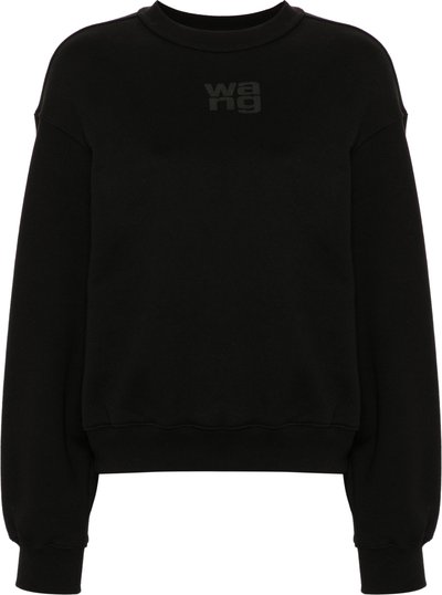 Maglie Felpa Essential Terry Crew con Logo in Pittura Puff 4cc3241508