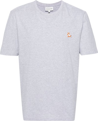 T-shirt Maglietta Regolare Chillax Fox Patch Lm00110kj0008