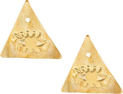 Orecchini Kressida Pyramis Orecchini Grandi a Spilla Kplpegcl