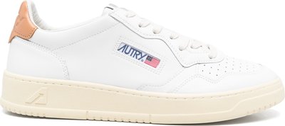 Sneakers Medalist Low Man Leat/leat Bianco/tempesta di sabbia Aulmll76