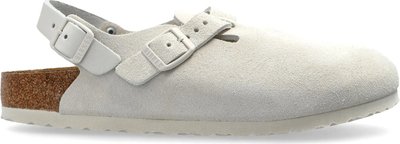 Ciabatte Tokio Antique White, Suede Leather 1029270