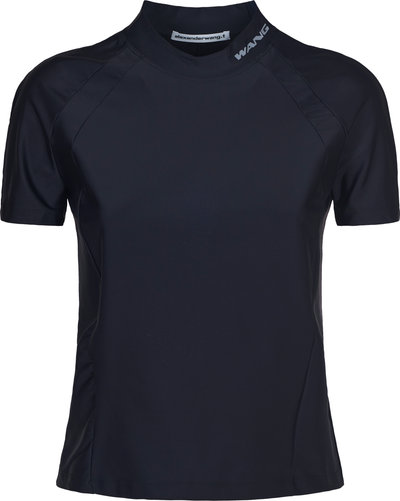 Maglie ss Rashguard Top w/ Mock Neck