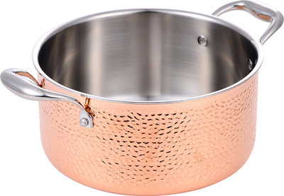 Casseruole E Pirofile Casseruola 24x12cm SS Copper Masterpro by Carlo Cracco