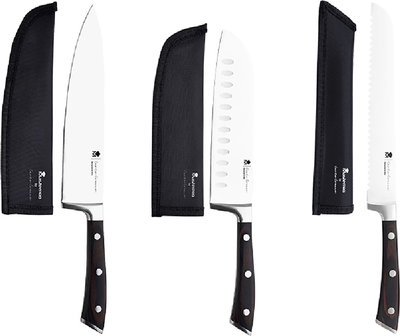 Coltelli e Taglieri Set 3 pz coltelli da cucina SS Masterpro by Carlo Cracco