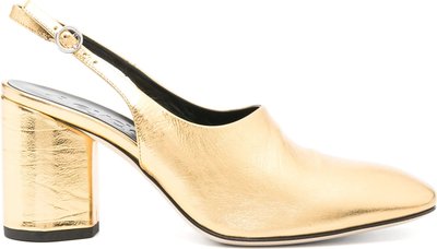 Décolleté Jamila Crackle Laminated Calf Leather Gold A11pukrsr75ro161ss25902068