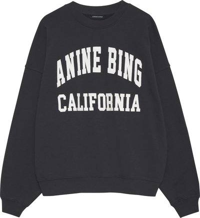 Maglie Miles Sweatshirt Anine Bing Vintage Black A0810025009