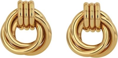 Orecchini Triple Knot Earrings Gold A153711920