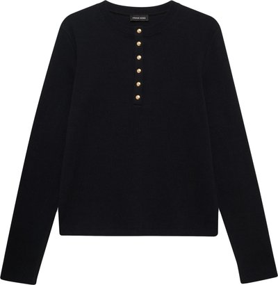 T-shirt Alessia Long Sleeve Tee Black A0810314blk26
