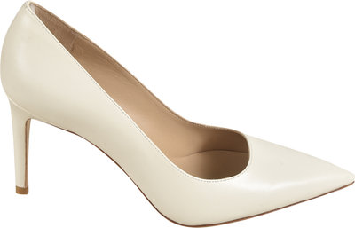 Décolleté Stuart Weitzman Scarpe Con Tacco Bianco