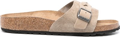 Mocassini Oita Braided Taupe, Suede Leather 1026730