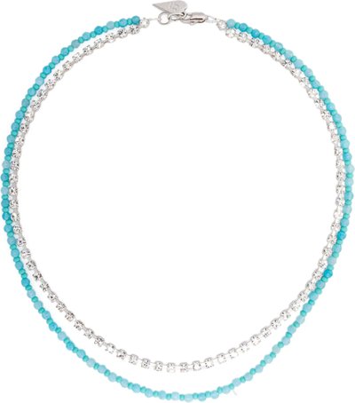 Collane Strass And Beads Necklace 13679myjewel