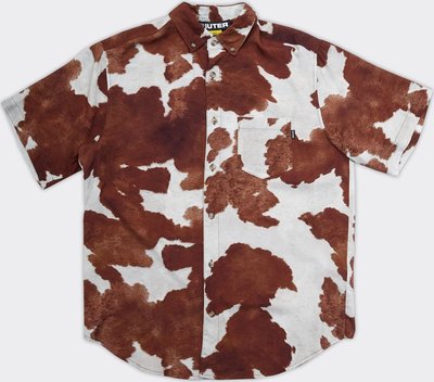 Camicie Camicia a Maniche Corte Cow