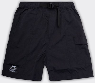 Casual Short Cargo Nylon Nero
