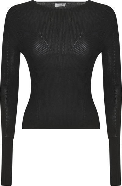 Vestiti Lanvin Top Nero