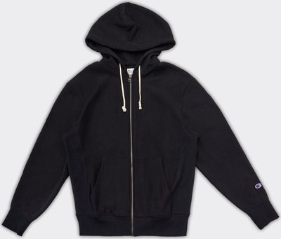 Felpe Felpa Con Cappuccio Full Zip Nera