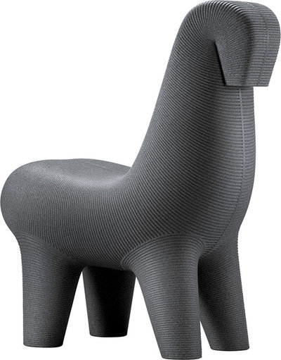 Sedie e sgabelli Sedia Ghoda, black mix