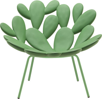 Poltrona colorata Filicudi, green