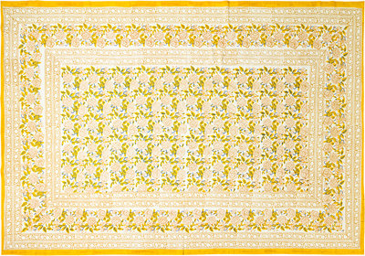 Plaid e Teli Matera - mezzero beige e ocra