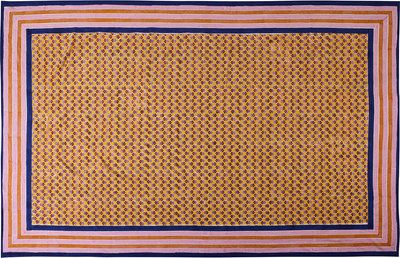 Plaid e Teli Mezzero Lipari fiori rosa