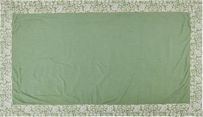 Tovaglie e Runner Limoges - tovaglia verde verde con bordatura floreale