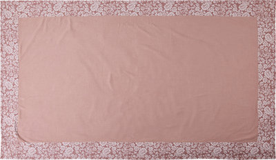 Tovaglie e Runner Limoges - tovaglia rosa con bordatura floreale