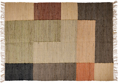 Tappeti Mahdia - tappeto tonalita' beige, arancio, verde, marrone
