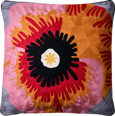 Cuscini e Fodere Embrodery - cuscino fiore stilizzato