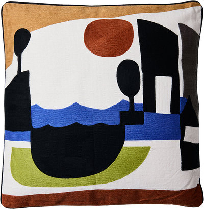 Cuscini e Fodere Embrodery - cuscino paesaggio marino