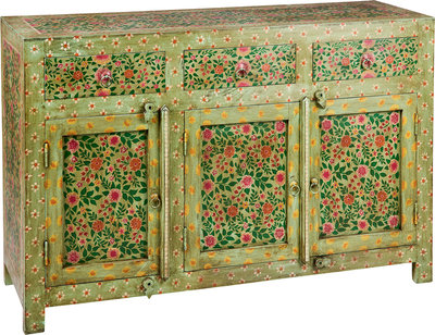 Credenze e madie Frida - credenza tre sportelli tre cassetti
