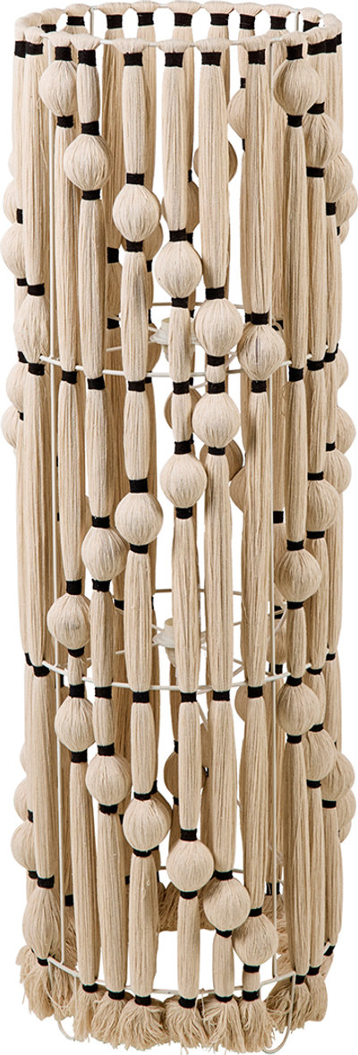 Lampade da terra Nairobi - lampada da terra trecce cotone