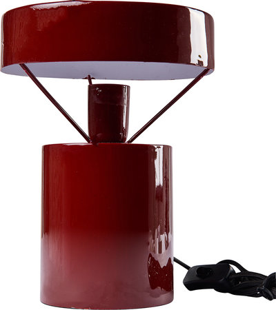 Lampade da tavolo Montreal - abat jour bordeaux