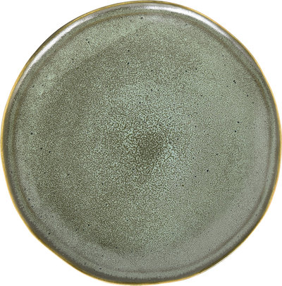 Piatti e sottopiatti Set 4 Piatto piano Ø 26,5 cm in gres ESSENTIAL GREEN