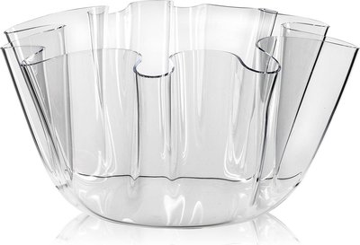 Objets fonctionnels Grand vase transparent drapé