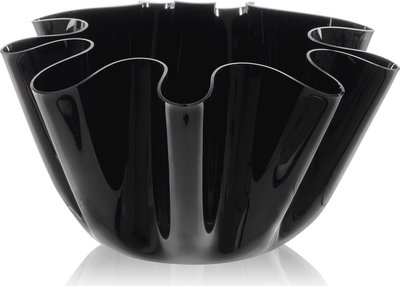 Objets fonctionnels Drapé grand vase noir