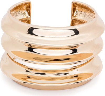 Bracciali Gold Sculpted Cuff Ss25610bgd