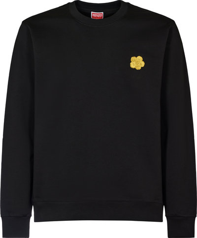 Maglie Boke Flower Embroidered Slim Sweatshirt
