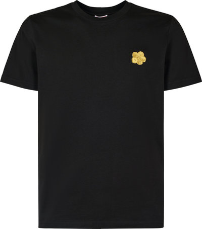 Polo Gots Boke Flower Embroidered Slim Tshirt