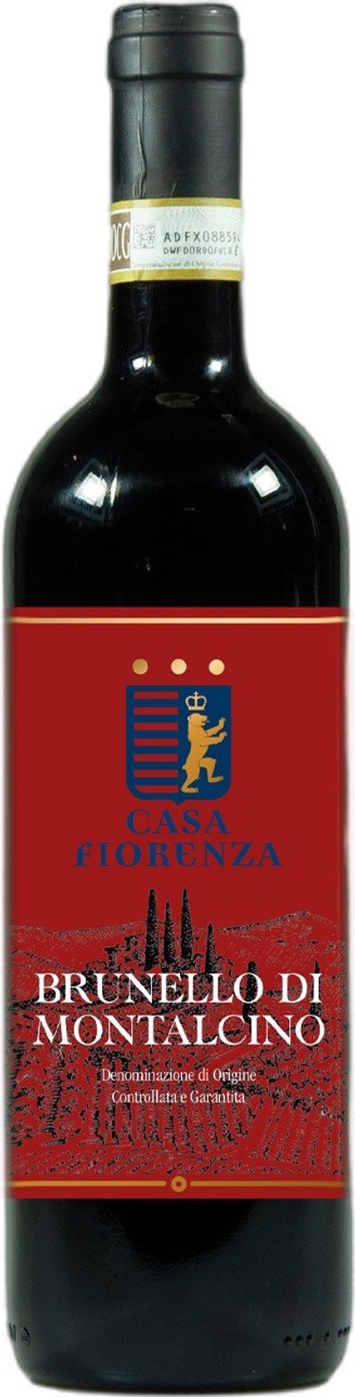 Brunello di Montalcino Docg 2019 - Casa Fiorenza 0.75 lt