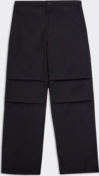 Casual Pantalone Black Edition Elastic Cuff Nero